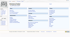 Desktop Screenshot of progsoc.org